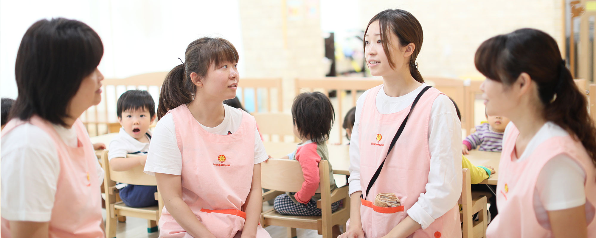 保育士の打合せ